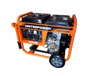 Дизельний генератор UP DG5500E+B+DC+W, потужність 4.5 / 5.0 кВт